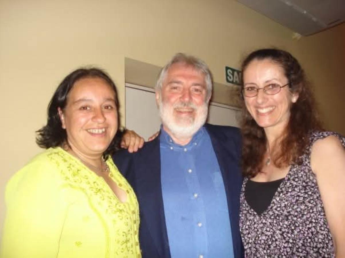 Con Alicia Ríos y Florencia Rodríguez Botti